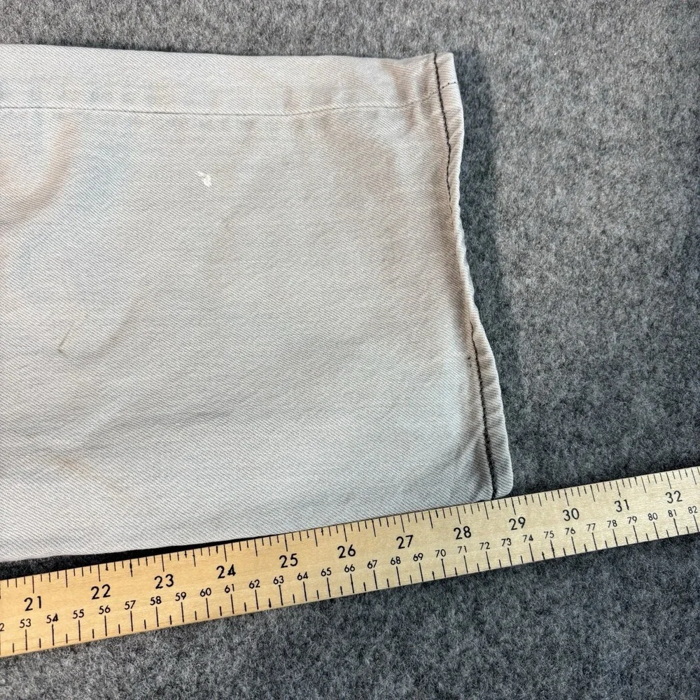 Levi's 501 Jeans Mens 42x32 (Fits 39x29) Light Wash Gray Streetwear Skater‎ Work